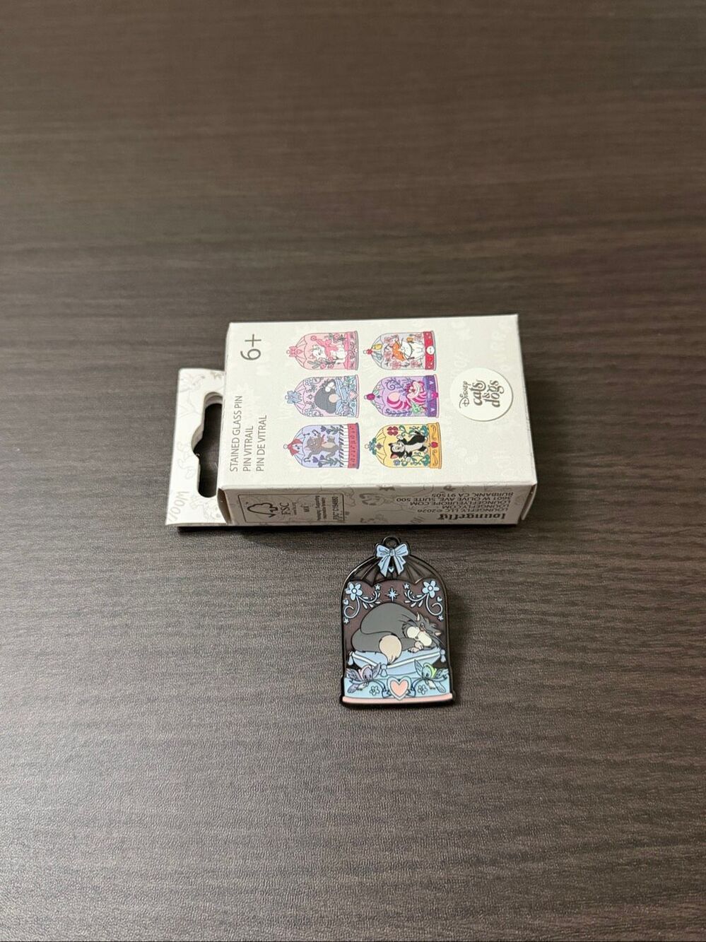 Loungefly Disney Cat Terrarium Blind Box Enamel Pin - Lucifer